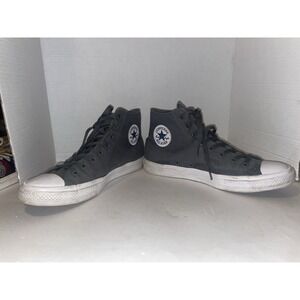 Chuck Taylor All Star 2 Hi Gray Shoes 150147C Men's Sz 12 Women's 14